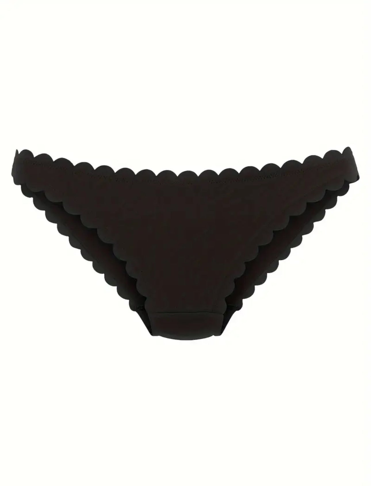 Women’s bikini bottom color, black